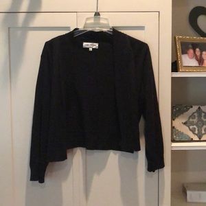 Black cardigan